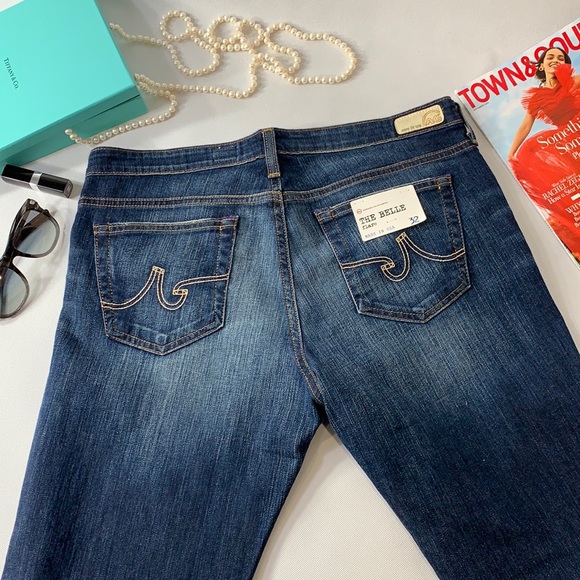 AG Adriano Goldschmied Designer Denim Jeans in The Belle Flare - New with Tags! - Picture 8 of 15